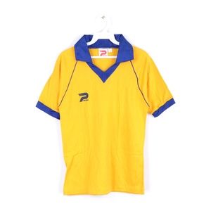 NOS Vtg 70s Patrick Spell Out Soccer Jersey Gold